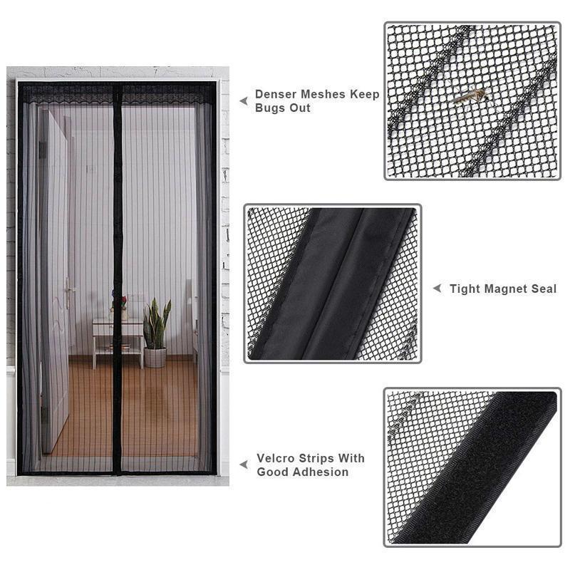 Magnetic Screen Door with Full Frame Velcro