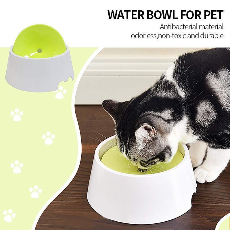 MVSTU™ Floating Pet Bowl Splash Proof Drinking Bowl