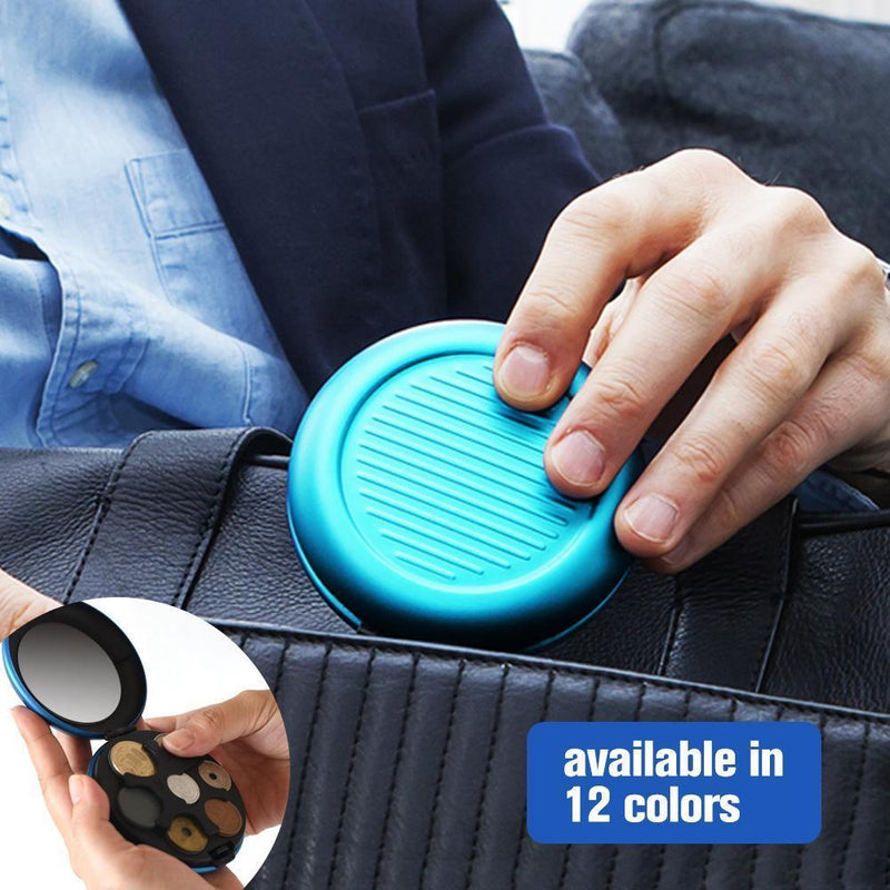 Aluminum Alloy Coin Dispenser, 12 colors