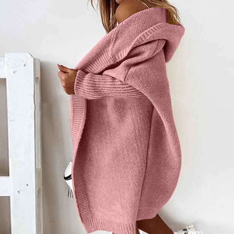 Long, soft cardigan for women