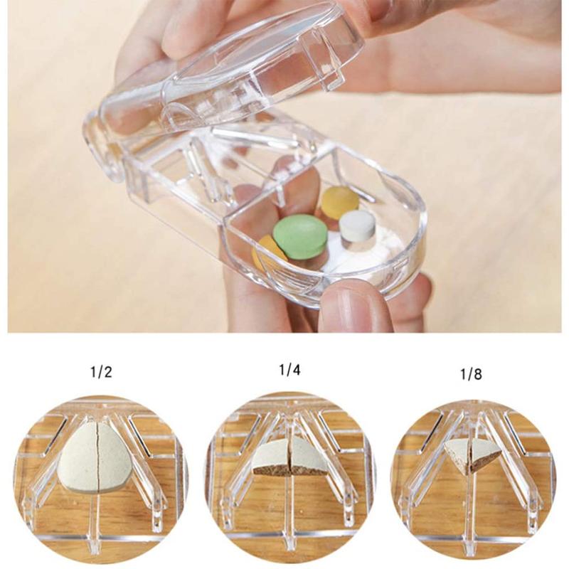 Portable Pill Cutter Pill Organizer