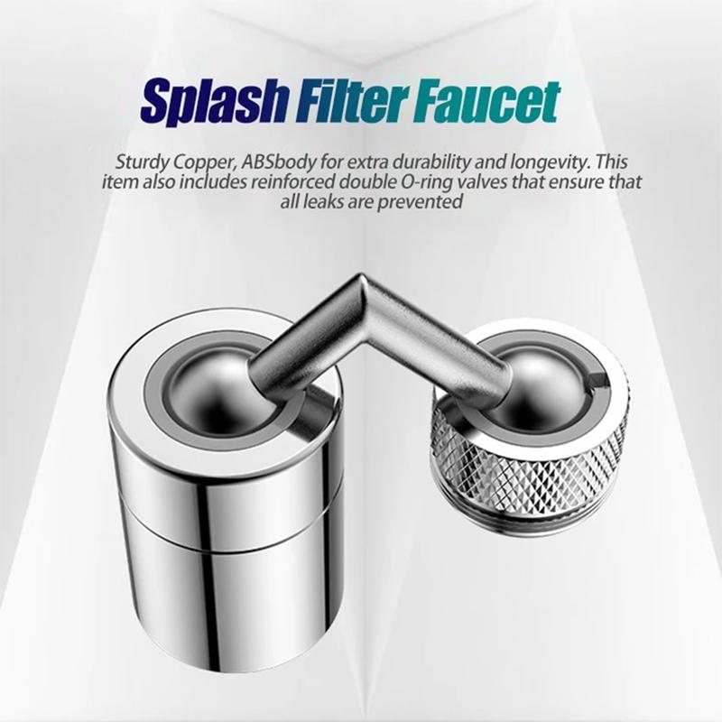 Faucet with spray filter