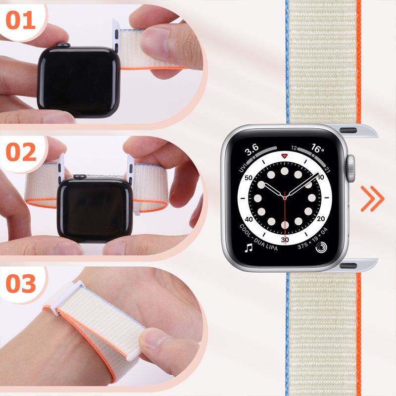 Nylon Strap For Apple Watch