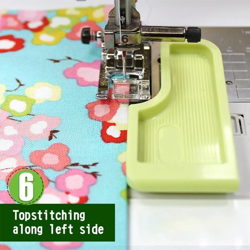 Sewing machine stitch guide