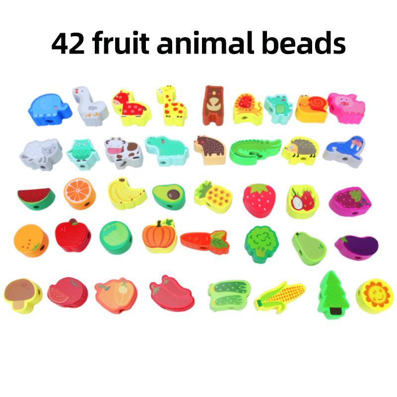 Educational Lacing Beads