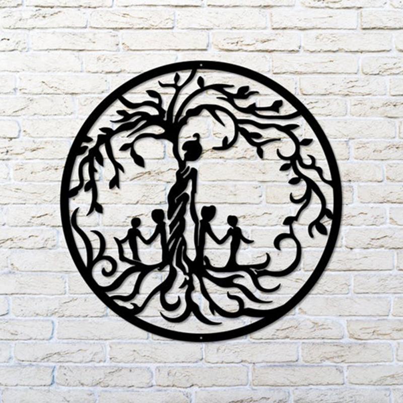 Metal Tree Of Life Wall Decoration