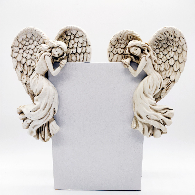 Set Door Frame Angel Wings Sculpture