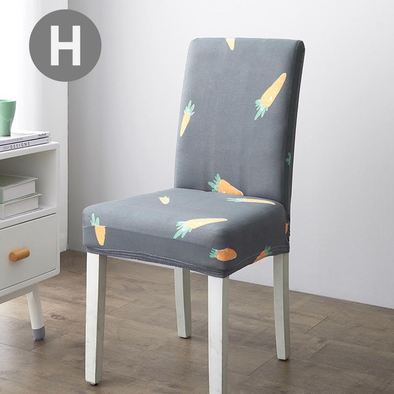 Printed stretch chair cover