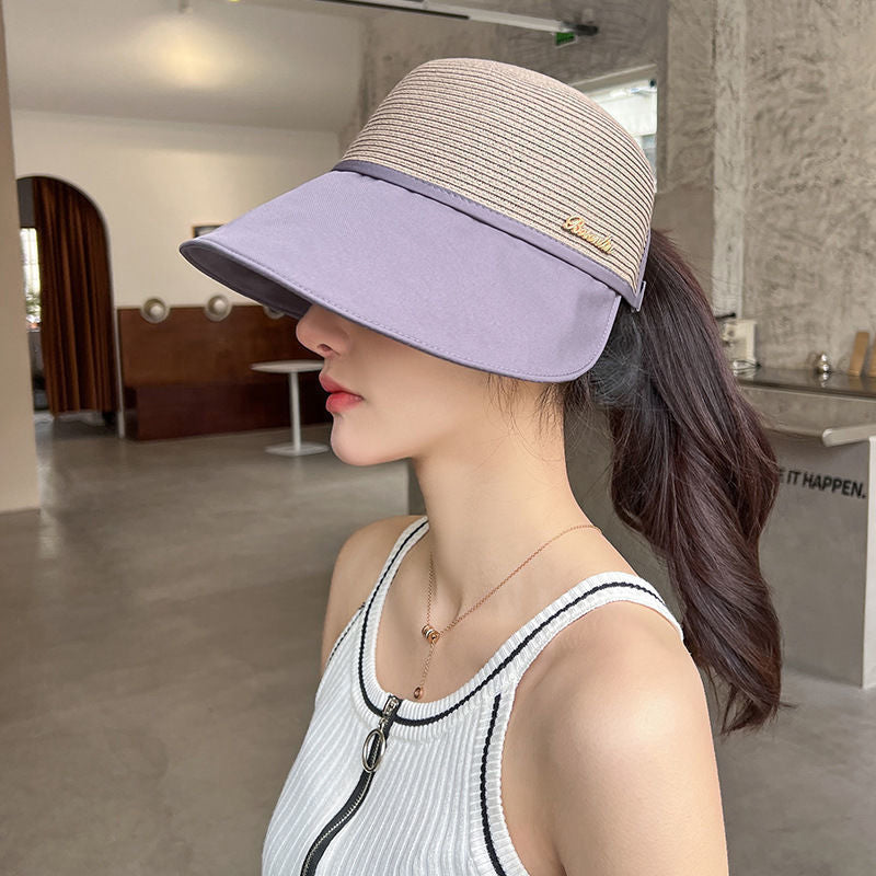 Women's Large Brim Sunscreen Hat