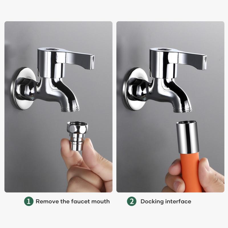 Foaming Flexible Water Tap Extender