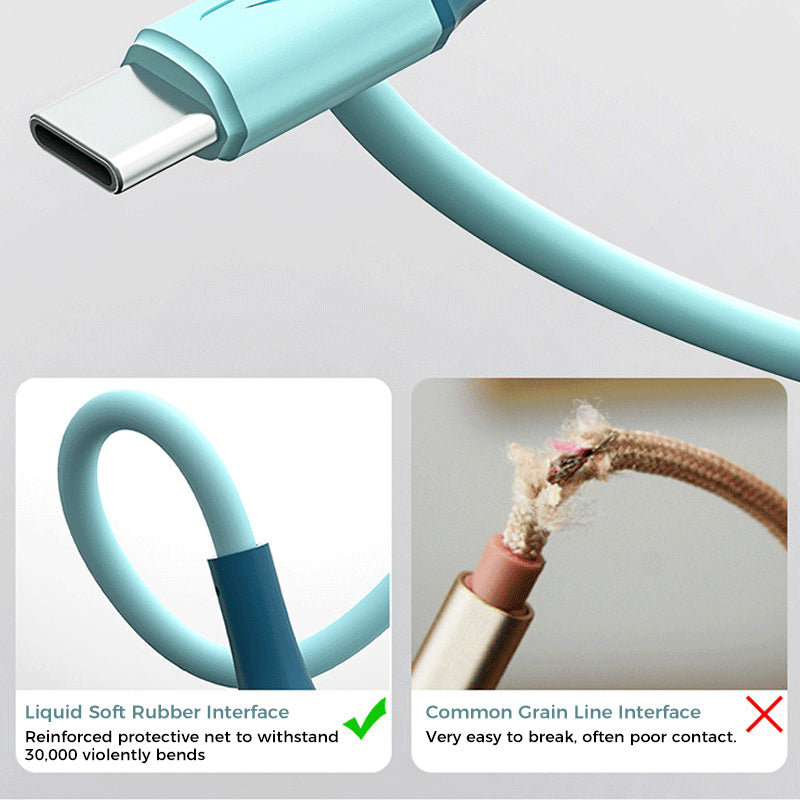 Three-in-one Light-emitting Data Cable