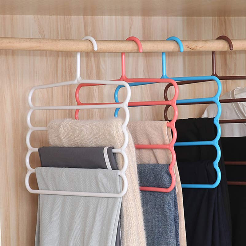 Five-tier Trousers Hanger (5 PCS)