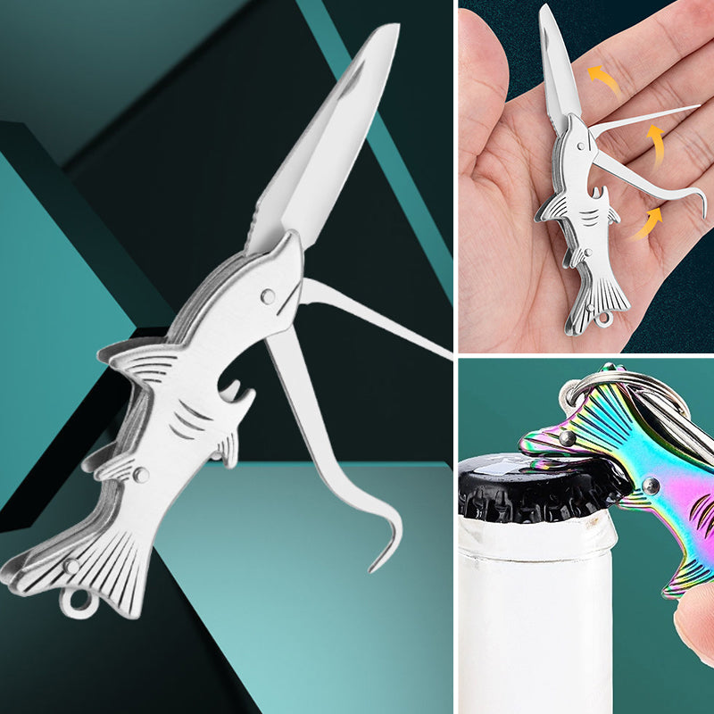 Multifunctional Folding Keychain