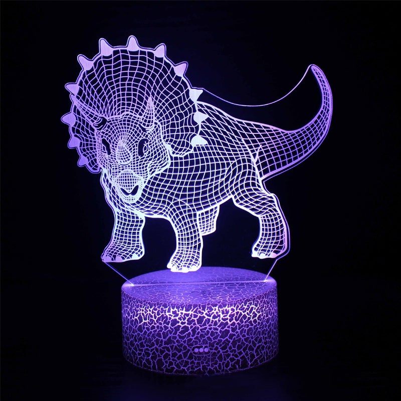 Multi-style Remote Control Color Dinosaur LED Night Light