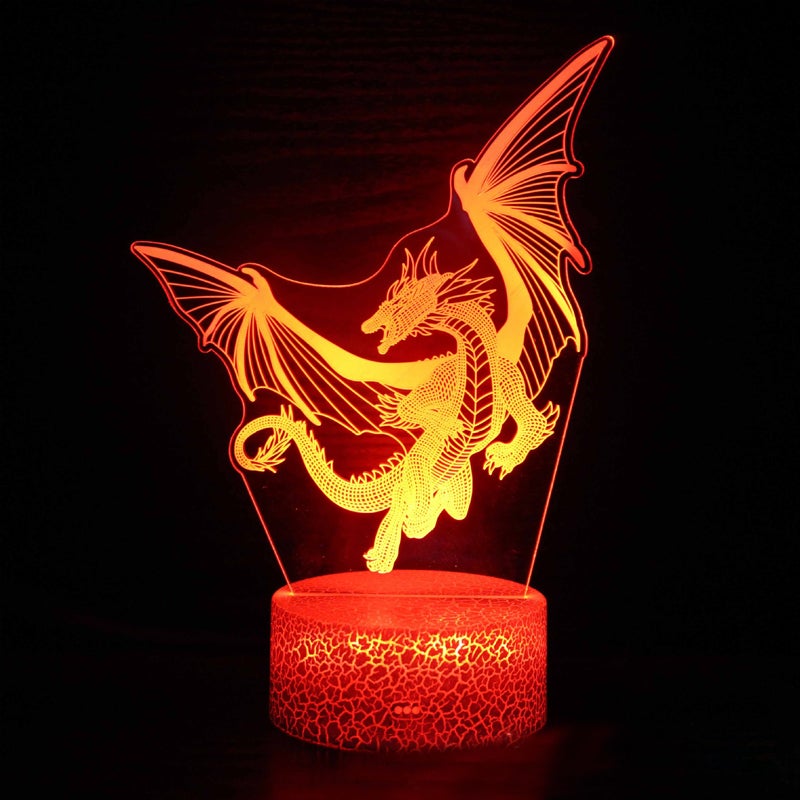 Multi-style Remote Control Color Dinosaur LED Night Light