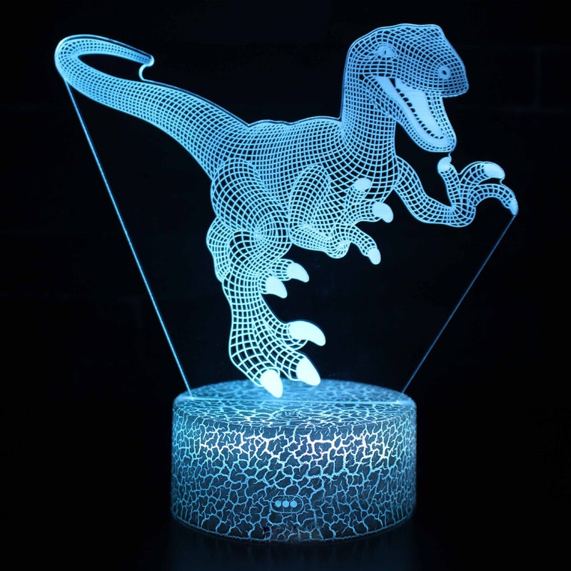 Multi-style Remote Control Color Dinosaur LED Night Light