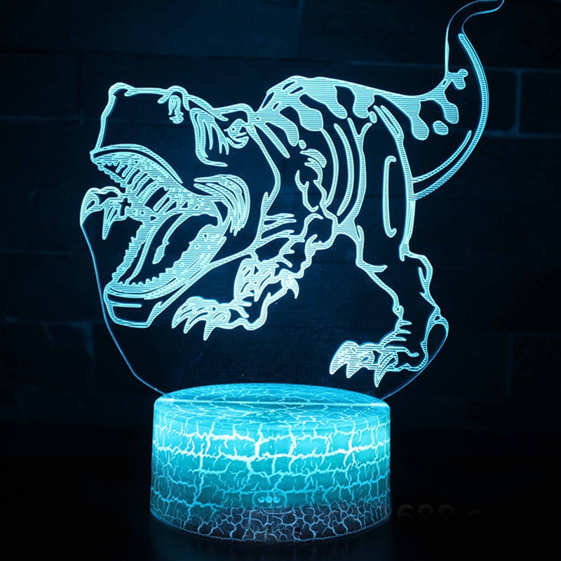 Multi-style Remote Control Color Dinosaur LED Night Light