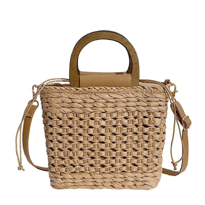 Straw Casual Tote Bag